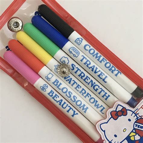 Hello Kitty coloring with markers