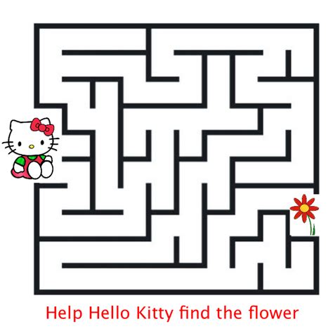 Hello Kitty mazes