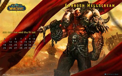 Hellscream Calendar Guide Overview