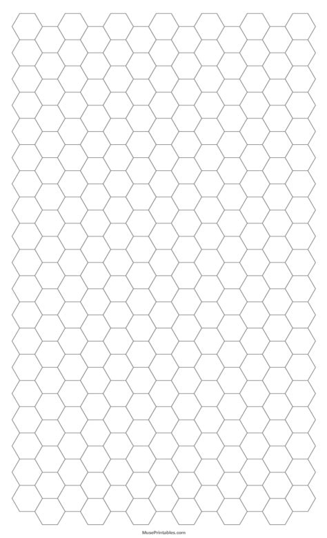 Hexagonal Lined Papers