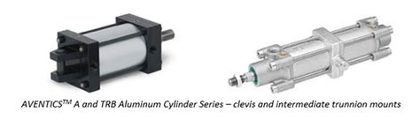 High-Capacity Shoulder Mount Air Cylinder