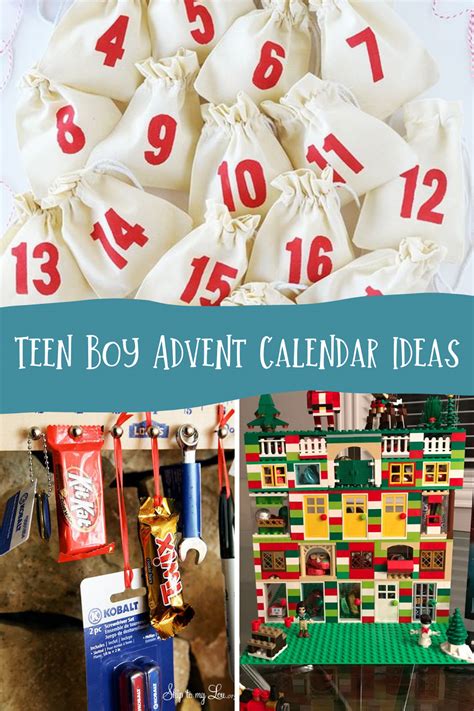 High School Boy Advent Ideas