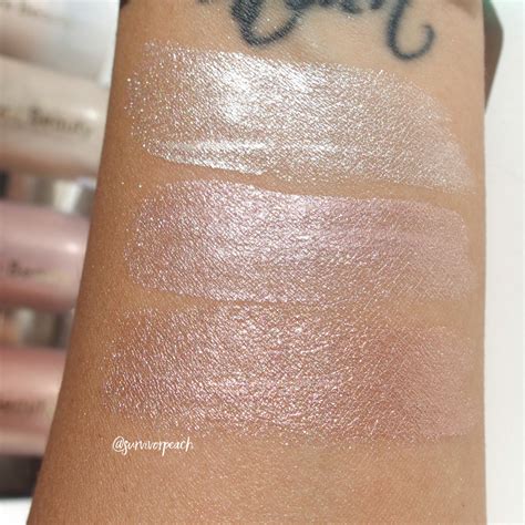 P Louise Highlighter Palette Swatches