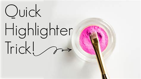 Highlighter Tricks