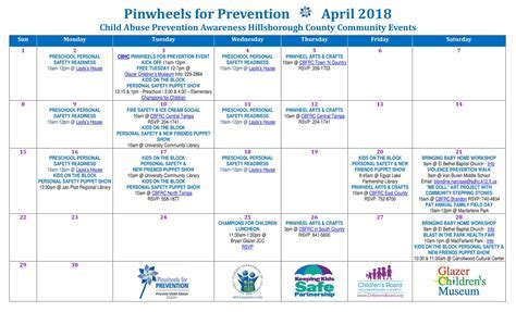 Hillsborough Community Events Calendar