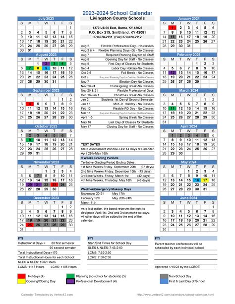 HISD Calendar Overview 2