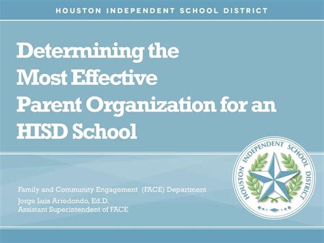 HISD Community Engagement