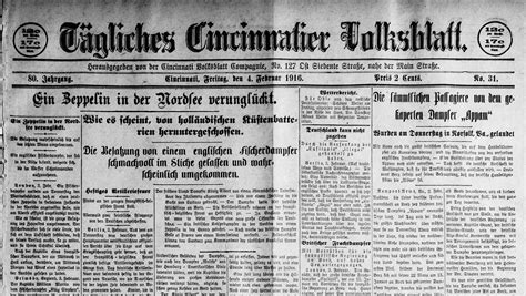 historical significance german newspapers