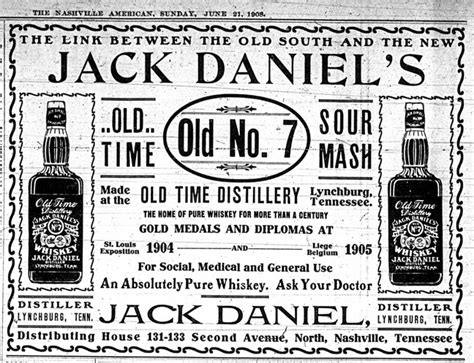 History of Jack Daniel's