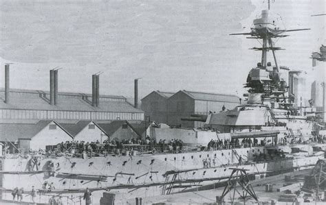 HMS Warspite Construction