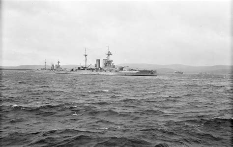 HMS Warspite Sea