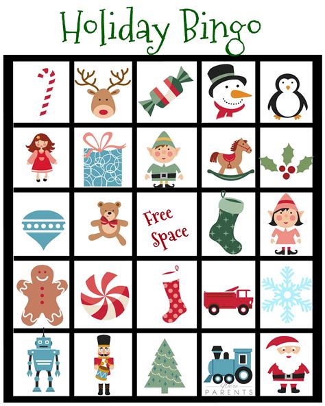 Holiday Bingo Printable