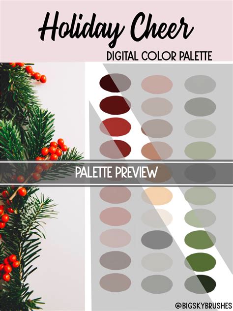 Holiday Cheer Color Palette