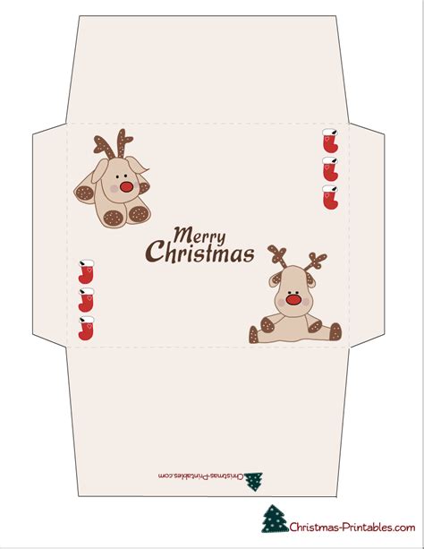 Holiday Envelope Templates