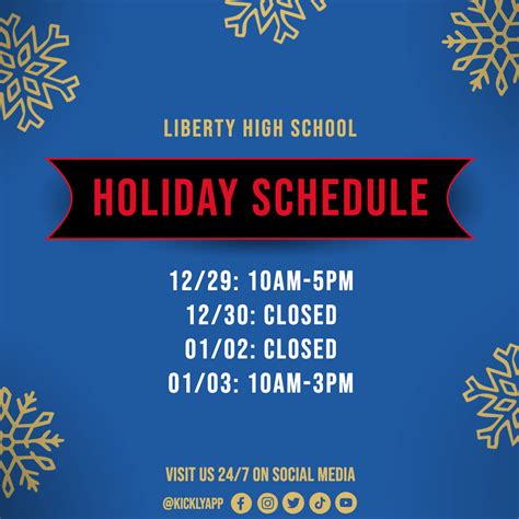 Concordia Holiday Schedules and Breaks