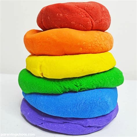 Homemade playdough activity