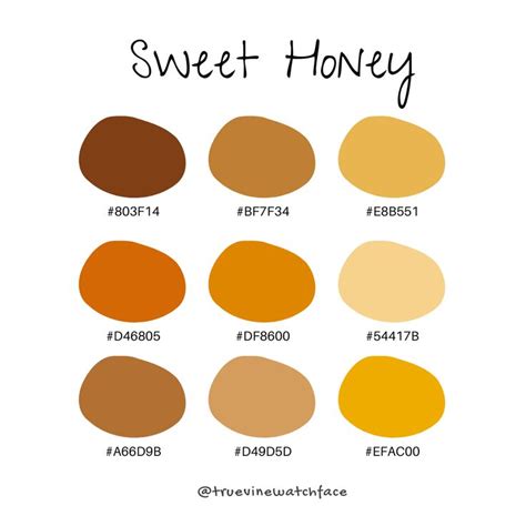 Honey Colour Palette Inspiration 6