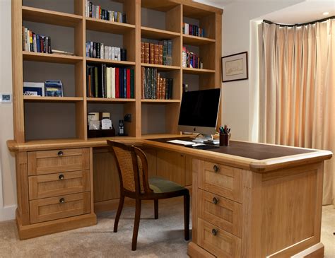 Honey Oak Home Office