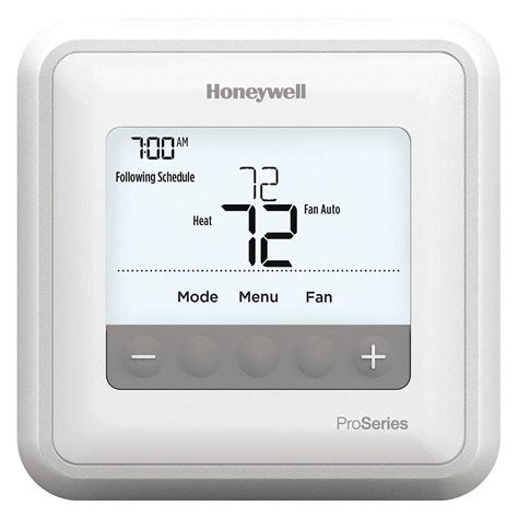 Honeywell Thermostat Settings