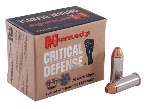 Hornady Critical Defense.44 Special 165gr FTX