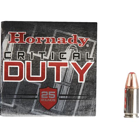 Hornady Critical Duty 9mm +P