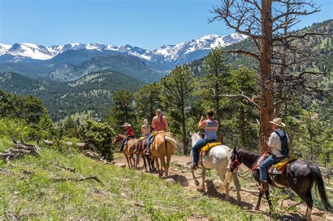 Horseback Riding in the Rocky Mountains