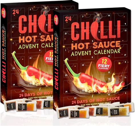 Hot sauce advent calendar