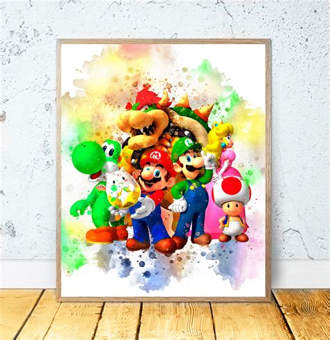 How to Use Mario Prints