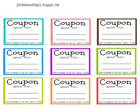 How to Create Printable Coupons Image