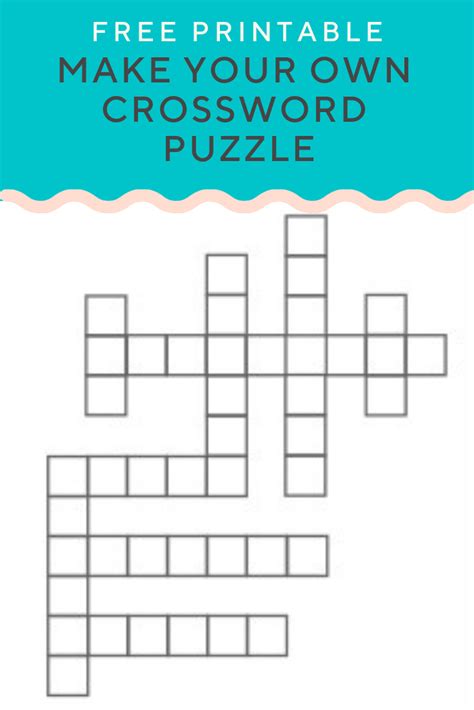 How to Create Your Own Easy Crossword Puzzles