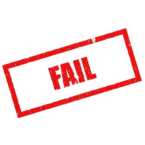 How to say fail in Spanish