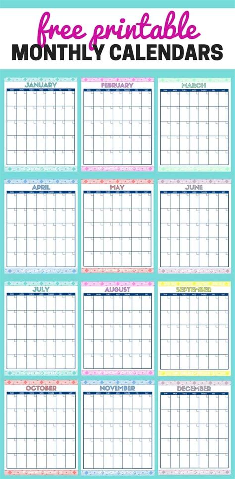 How to Use a Free Printable Calendar Effectively