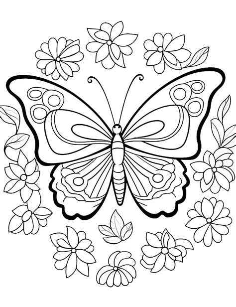 How to Use Butterfly Coloring Pages