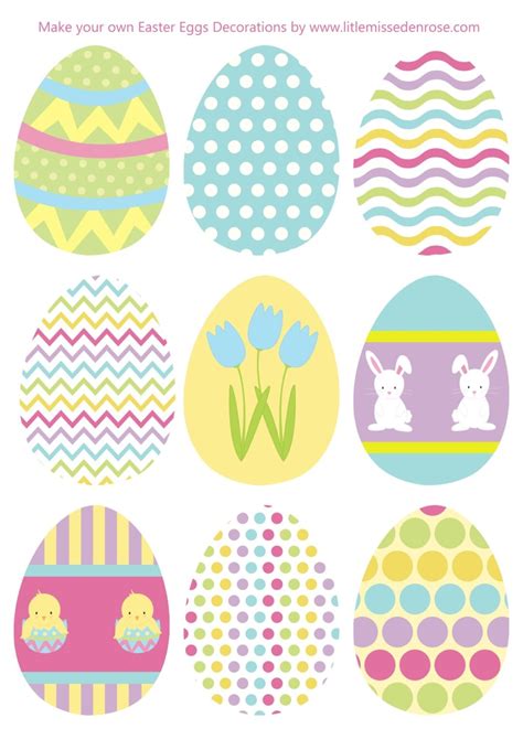 How to Use Easter Eggs Printables