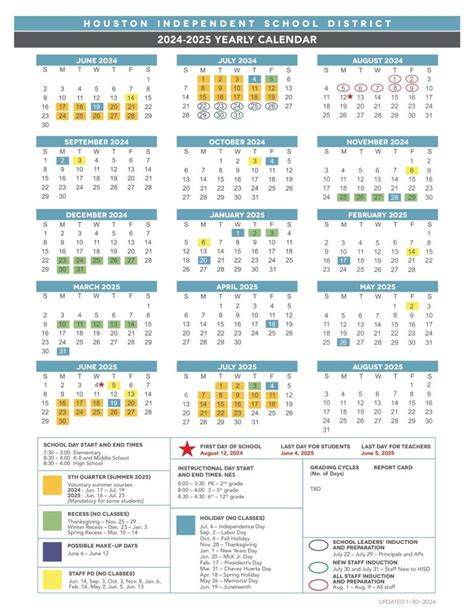 How to Use HISD Calendar