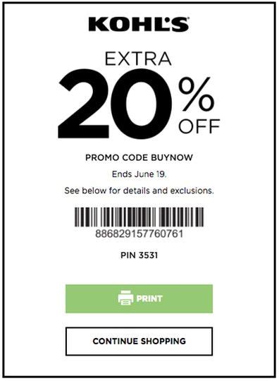 How to Use Kohl's Promo Codes