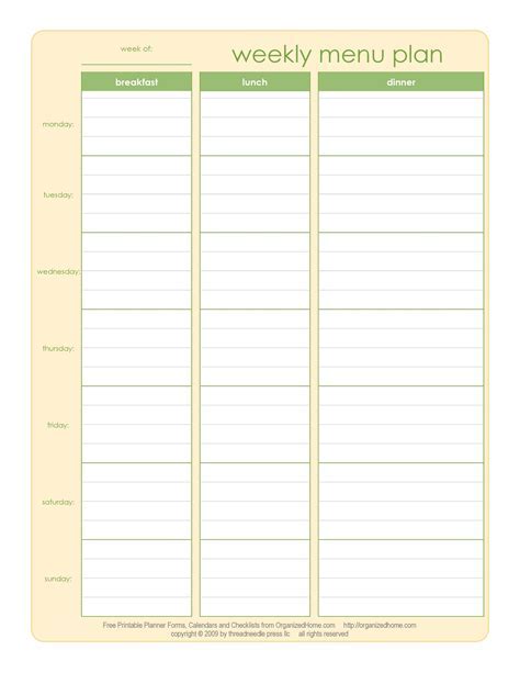 How to Use Meal Planner