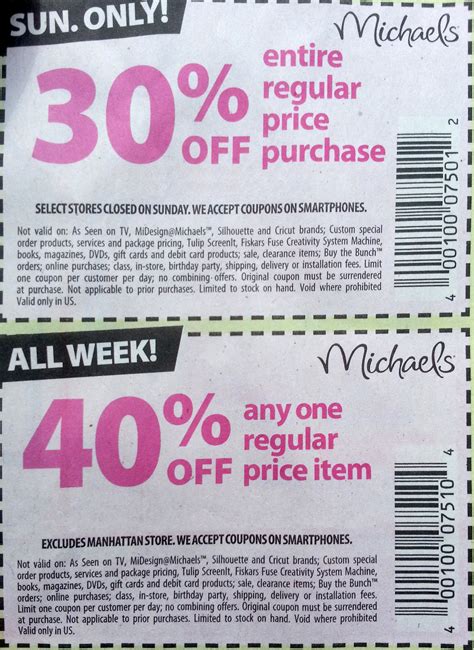 How to Use Michaels Coupons