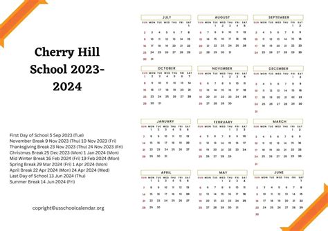 How to Use Park Hill School Calendar