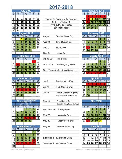 How to Use Plymouth High School Calendar