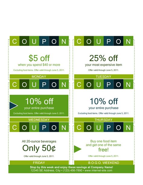 How to Use Printable Coupons