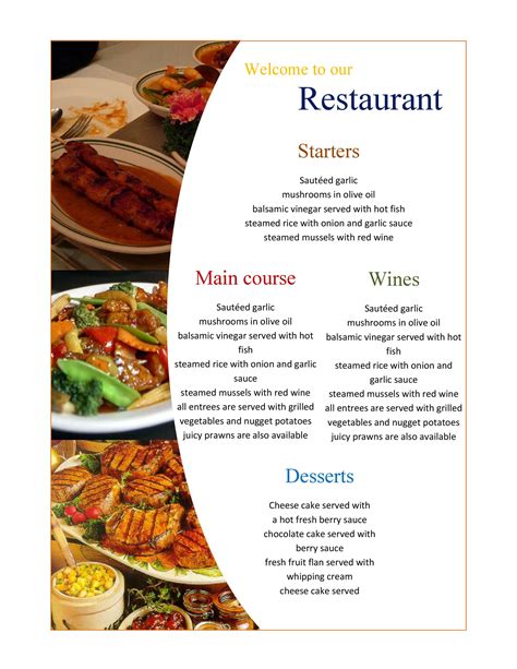 Steps to effectively use printable menus for meal planning