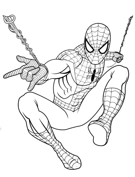 How to Use Spiderman Printable Coloring Pages