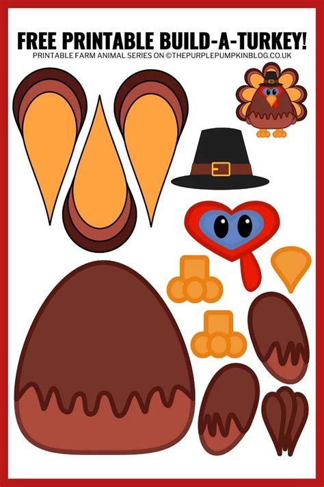 How to Use Turkey Printables