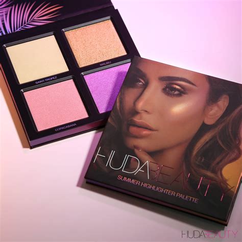 Huda Beauty Highlighter Palette Look 4