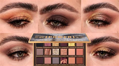 Huda Empowered Palette Makeup Inspiration