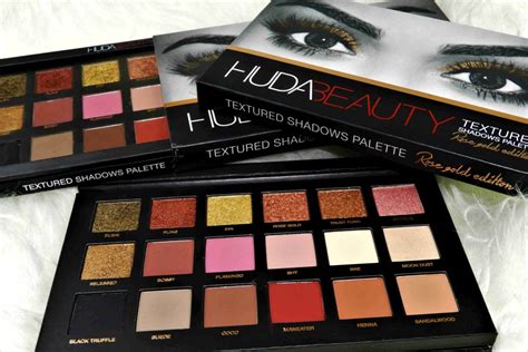 Huda Textured Shadows Palette