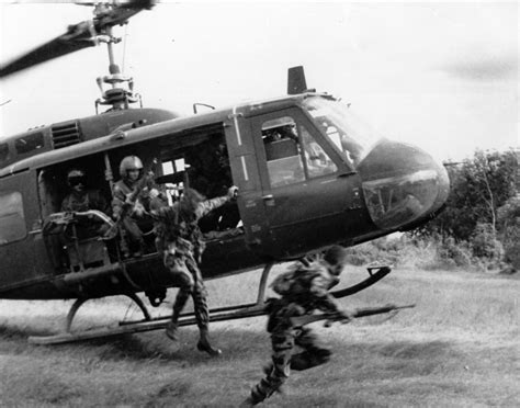 Huey helicopter in Vietnam