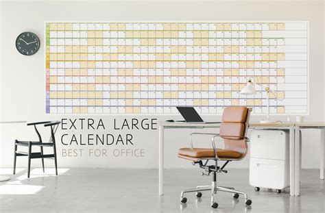 Huge Wall Calendar Benefits