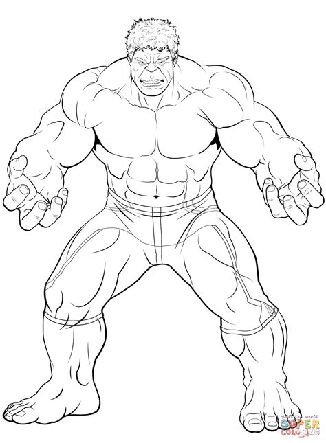 Hulk Printable